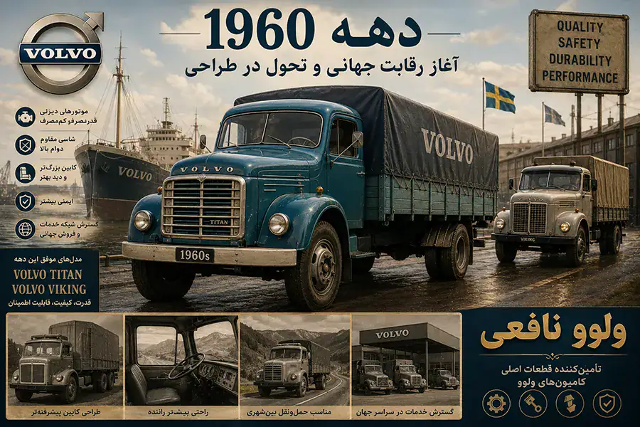 کامیون ولوو در دهه 1960